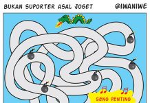 Bukan Suporter Asal Joget