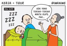 Kerja = Tidur