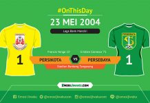 On This Day: Persebaya Tahan Imbang Persikota di Stadion Benteng