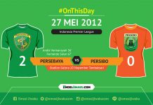 On This Day: Persebaya Taklukkan Persibo di Kandang