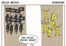 Gak Salah Musuh, Ndan?