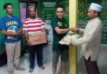 Bonek Khatulistiwa Bersama Viking dan K-Chonk Adakan Baksos Ramadhan