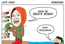 Ibunya Bonek Lupa Anak