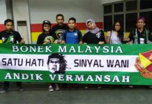 Bonek Malaysia Galang Dana dan Kirim Wakil Untuk Gruduk Jakarta