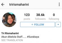 Status Instagram Risma Soal Persebaya, Asli atau Palsu?