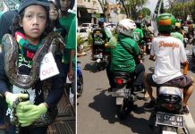 Bonek Gruduk Cholid-Saleh