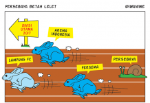 Persebaya Betah Lelet