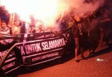 Bonek Liar Ponorogo Gelar Aksi Bela Persebaya