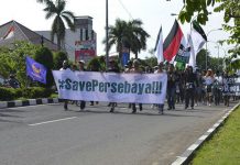 BCS Buktikan Janji Boikot Demi Bonek