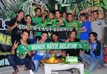 Perayaan HUT Pertama Bonek Berau Berlangsung Meriah