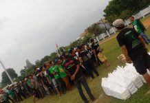 Ratusan Bonek Ditampung di Stadion Tugu