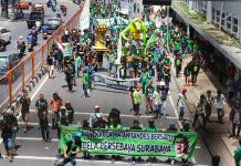 Parade Bela Persebaya