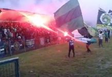 Chant Class Green Nord di Lapangan Persebaya