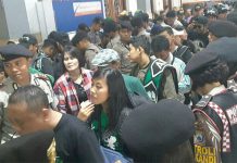 Sampurasun Bandung, 250 Bonek Berangkat via Kereta