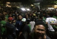Bonek Jemput Persebaya Kembali ke Surabaya