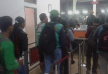 Rombongan Terakhir Bonek Pulang ke Surabaya