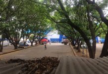 GOR Pajajaran Sehari Sehabis Bonek Pulang