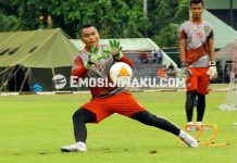 Dimas Galih Jadi Kiper Utama Persebaya