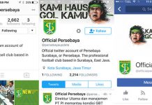 Akun Medsos Resmi Persebaya Mulai Berkicau