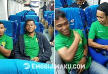 Gaya Pemain Persebaya di Kereta Menuju Yogyakarta