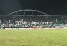 Tribun Timur Stadion Jatidiri Siap Sambut 3.000 Bonek