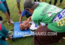 Usai Pertandingan, Mata Rendi Terkena Percikan Flare?