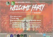 Jalin Silahturami Generasi Bonek Unair, Airlangga Bonek Gelar Welcome Party