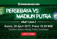 Lima Pertandingan Terakhir Persebaya dan Madiun Putra