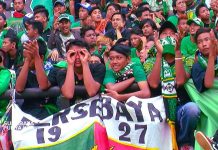 Homecoming Game Persebaya, Rindu Tribun