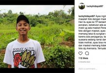Hanya Ingin Bawa Pesan Damai, Aremania Yang Foto Bareng Jojo Zoro Tulis Klarifikasi
