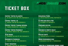 Daftar 13 Ticket Box Laga Persebaya vs Persik