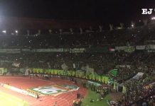 Saling Berbalas Chant antar Tribun Bonek