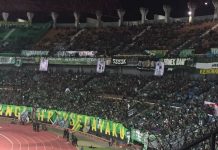 Persebaya Unggul Dua Gol Atas PSBI di Babak Pertama