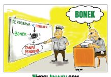 Persebaya + Bonek + Away = Tanpa Penonton