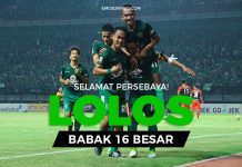 Madiun Putra Menang, Persebaya Lolos 16 Besar