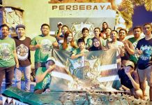Komunitas BARS Total Royal Loyal Dukung Persebaya