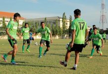 Nerius Alom dan Yogi Novrian Telah Berlatih Kembali