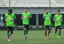 Latihan Persebaya di Lapangan Progresif