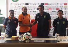 Laga Perdana Persebaya, David da Silva Absen