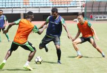 Latihan Persebaya Jelang Lawan Perseru