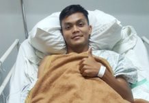 Dipasang Plat, Rian Istirahat Tiga Bulan