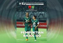 Matchday Programme #10: PSM vs Persebaya