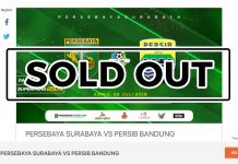 50.000 Tiket Persebaya VS Persib Habis Terjual