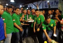 Lima Tahun Terbentuk, Bonek Khatulistiwa Gelar Syukuran