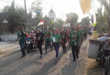 Gerak Jalan Santai Bersama Bonek Kota Beriman Jombang