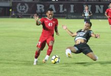 Irfan Jaya Starter, Timnas Awali Perjuangan dengan Kemenangan