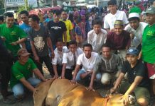 Persebaya Wani Kurban, Dua Sapi dan Tiga Kambing Disembelih di Wisma Karanggayam