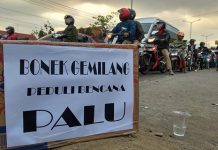 Bonek Magelang Peduli Palu dan Donggala