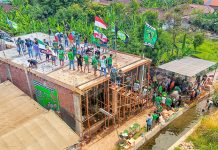 Pengecoran Lancar, Pengurus Panti Asuhan Bonek Ucapkan Terima Kasih