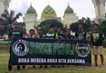 Bonek Se-Magetan Galang Dana untuk Korban Tsunami Banten-Lampung